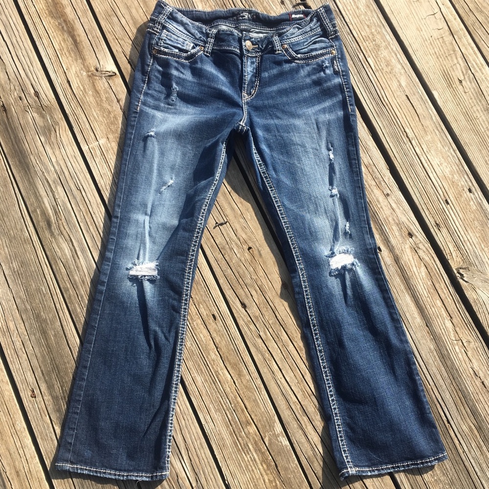 Silver Suki Mid Slim Boot